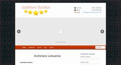 Desktop Screenshot of inchiriere-limuzine.com